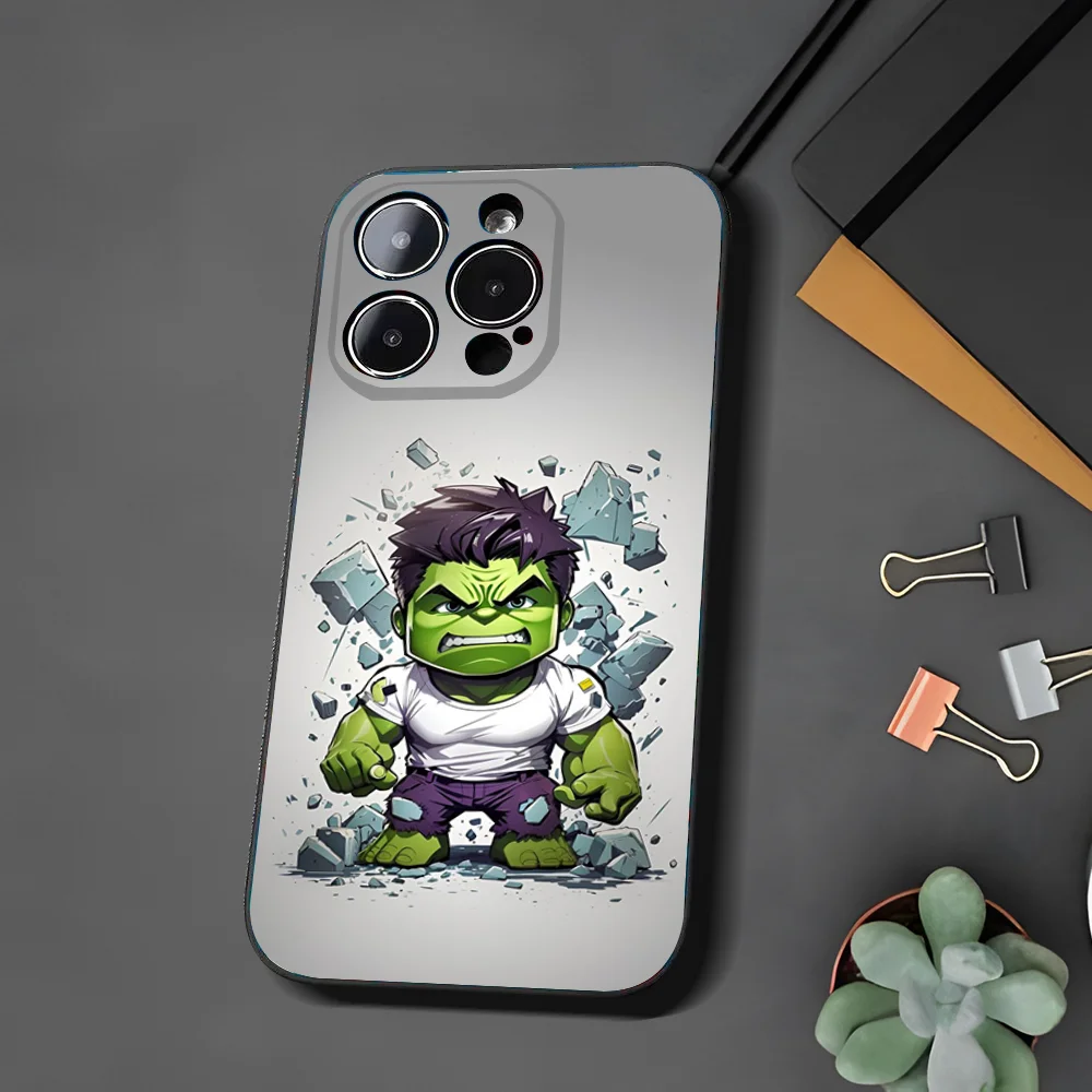 Cartoon G-Giant H-Hulk Phone Case For Xiaomi 11 Redmi Note 11 5G 8T 9A 9 10T Note8Pro Note9 12SUltra Black Case