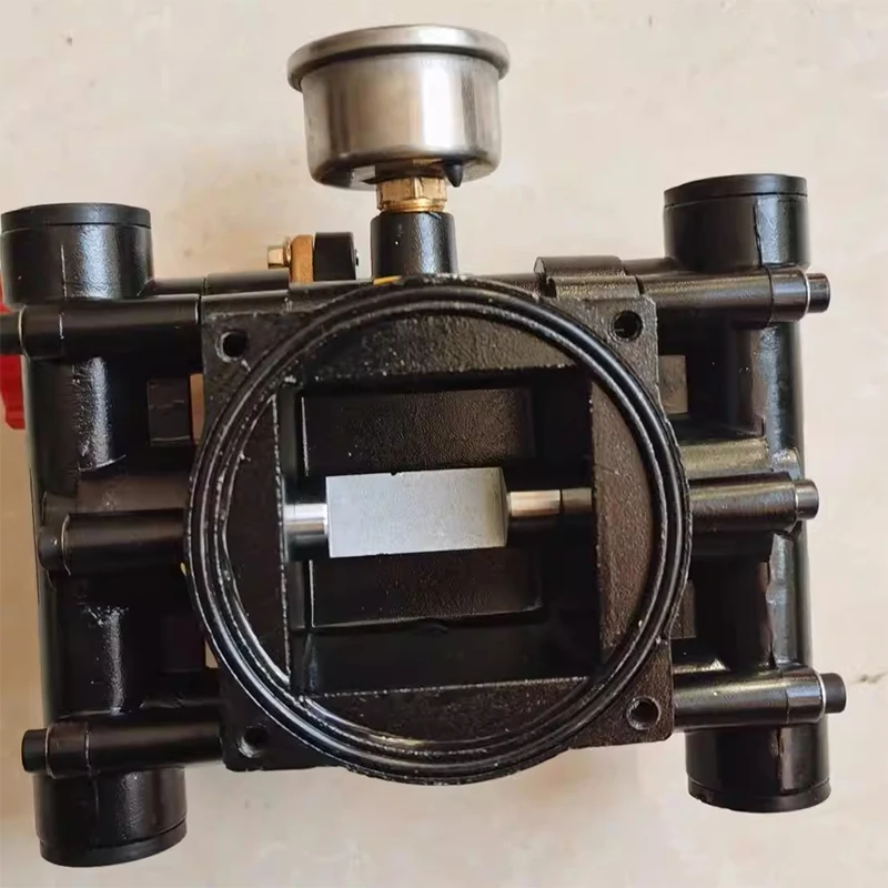 Twin-Cylinder Plunger Pump Head Assembly; Column-Type Pump Head; Pump Head for Sprayers; Agricultural Sprayer Parts