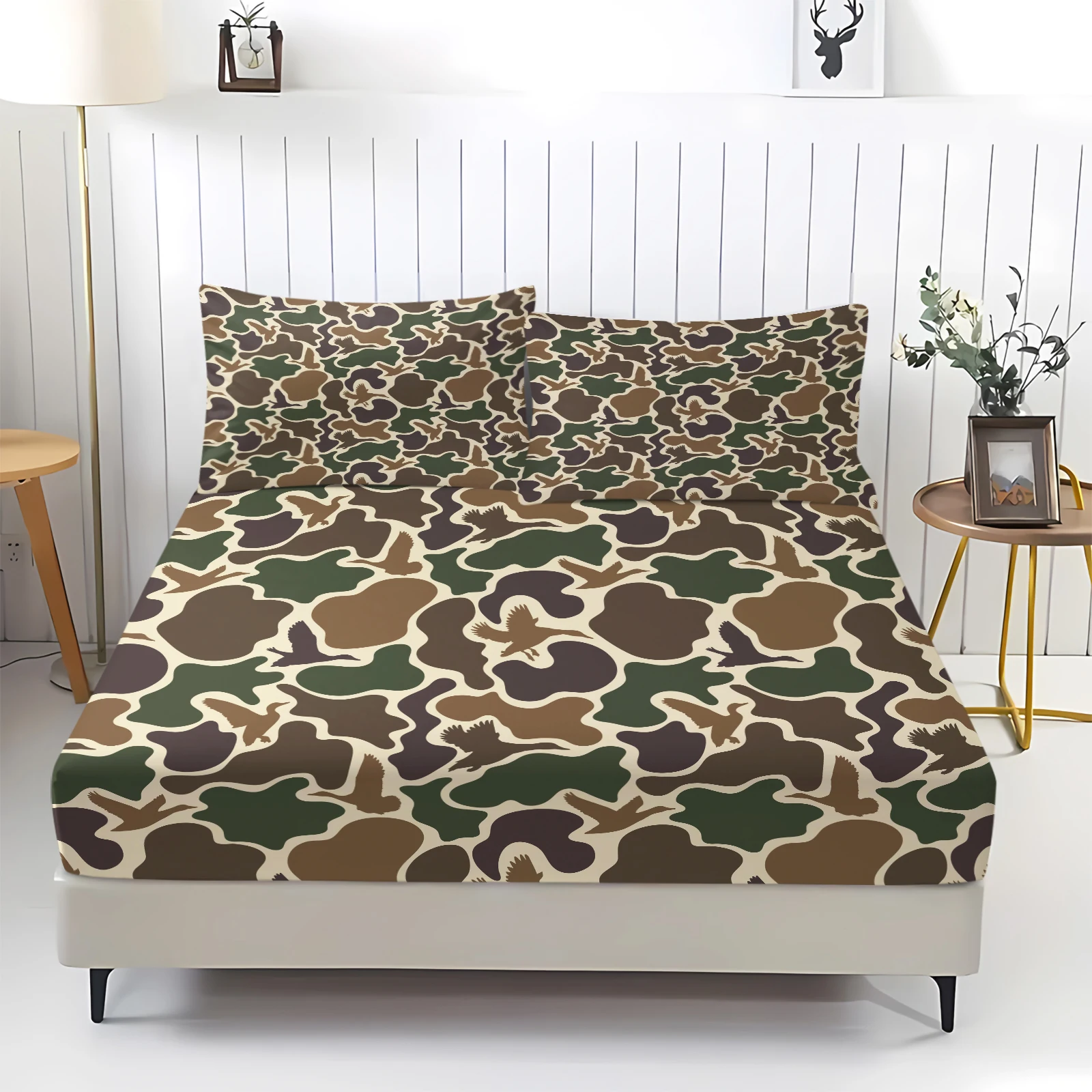 오리 사냥 카모핏 시트 세트 - 흙빛 위에 떠 있는 오 - Camo Pattern Set 리뷰 및 가격