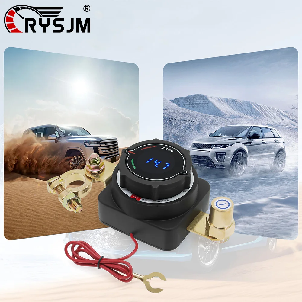 

Выключатель питания аккумулятора высокой мощности с дисплеем параметров для всех пассажирских автомобилей, яхт, сверхмощных грузовиков, строительной техники