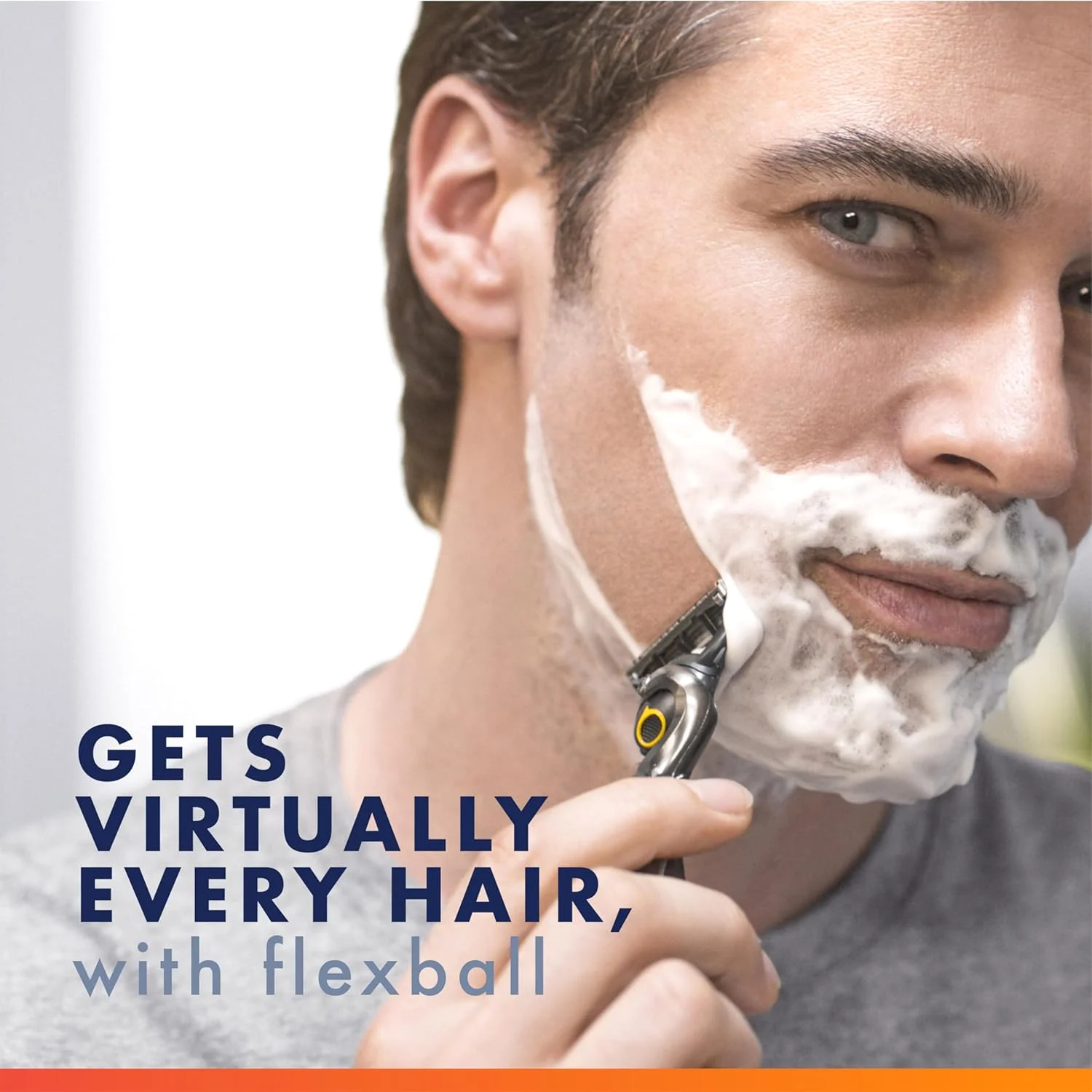 Gillette ProGlide Shield Razor blade for Men, 4/8 Pcs Blade Refills, UPGRADED PROGLIDE BLADES, Five layer razor blade