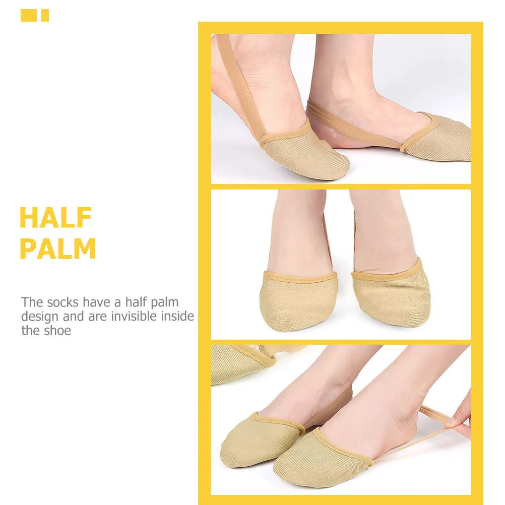 

1Pair Durable Forefoot Cushions Relieve Pain from Metatarsal Bone Suitable for Dancing Running High Heels and Boots