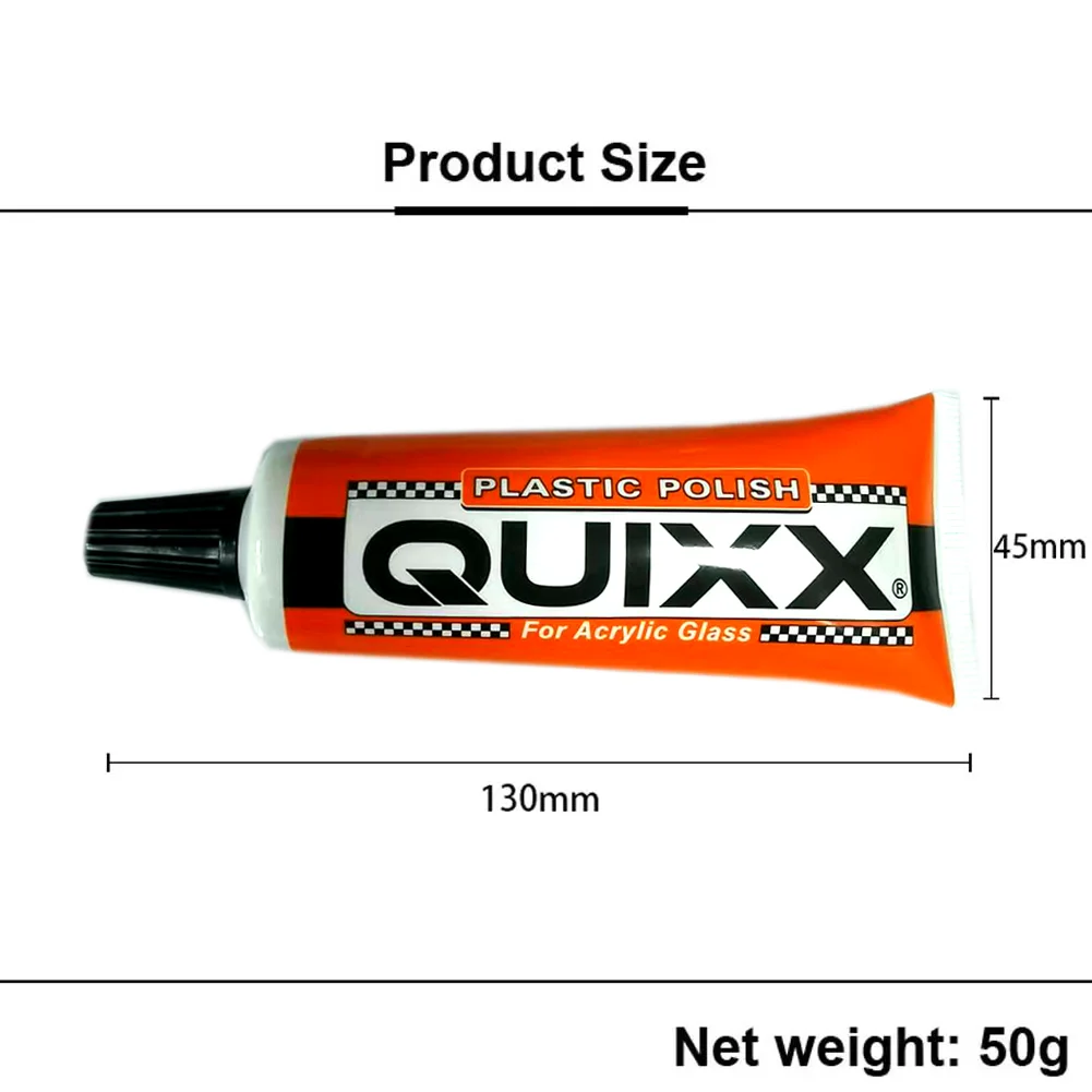 Germany QUIXX Acrylic Scratch Remover for Headlights, Rear lights, Dashboard, Interior of Car Motorcycle Caravan Boat