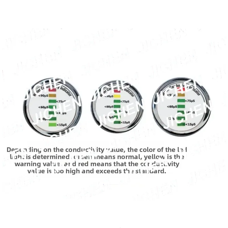Indicador LED de limpeza de água AZ8311 com função de compensação automática de temperatura FERRAMENTA