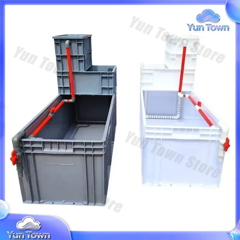 Turtle Box Tank Turnover Filter for Ecological Cycle Thickened Fish Turtle Mixed Culture Ring Water Circulation System