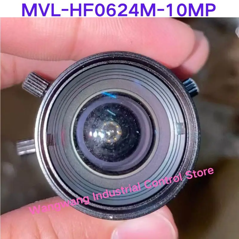 Second-hand test OK ，Industrial camera lens MVL-HF0624M-10MP