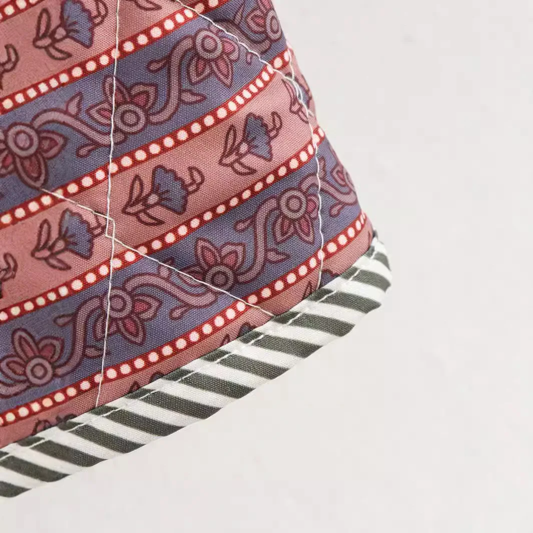 

Faionable Double-Sided Wear Cotton Jaet 24 Sles Large Size Casual Autumn Winter Women's Clothing Printed Quilted Coat