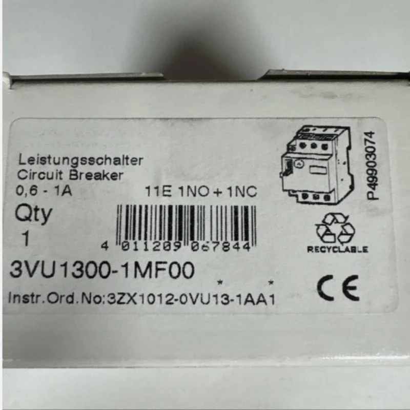 

Brand New Original 3VU1300-1MF00 Suitable AC contactor switch in box Fast shipping