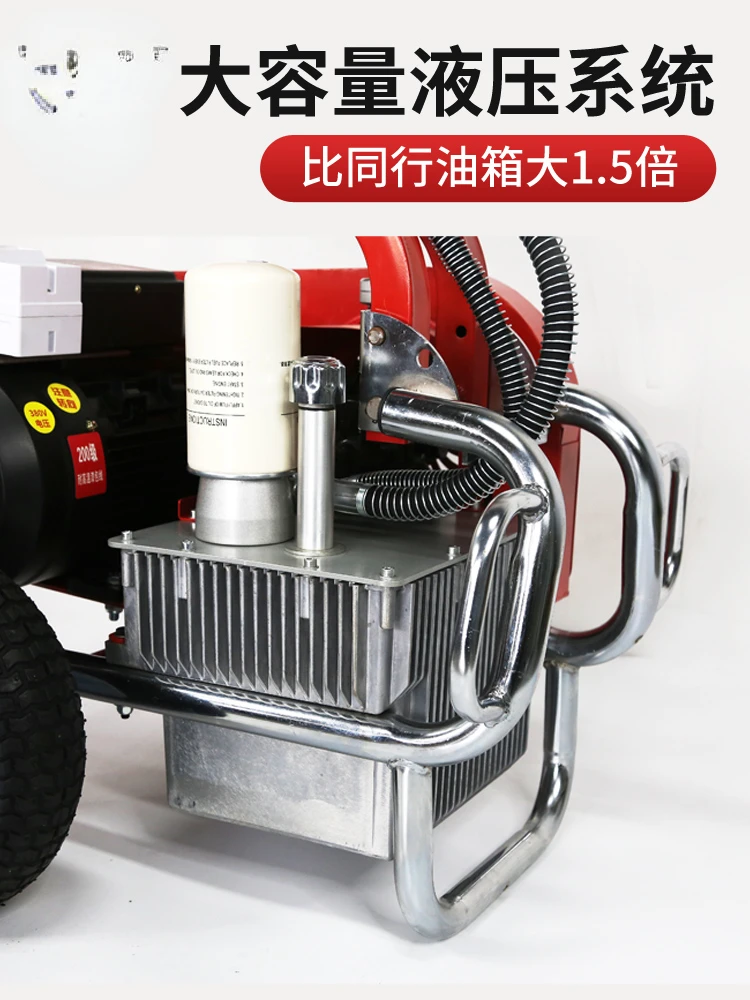 Putty powder spraying machine multifunctional interior and exterior wall engineering steel structure airless polyurethane