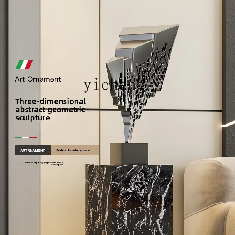 C1 Ornamento artistico Scultura astratta da terra Artigianato decorativo