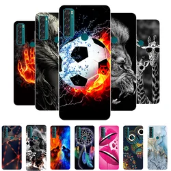 For TCL 20 SE Case Football Soft Silicone Back Case For TCL 20 SE 20S 20L Plus Phone Cover For TCL 20SE TCL20 SE etui Bumper