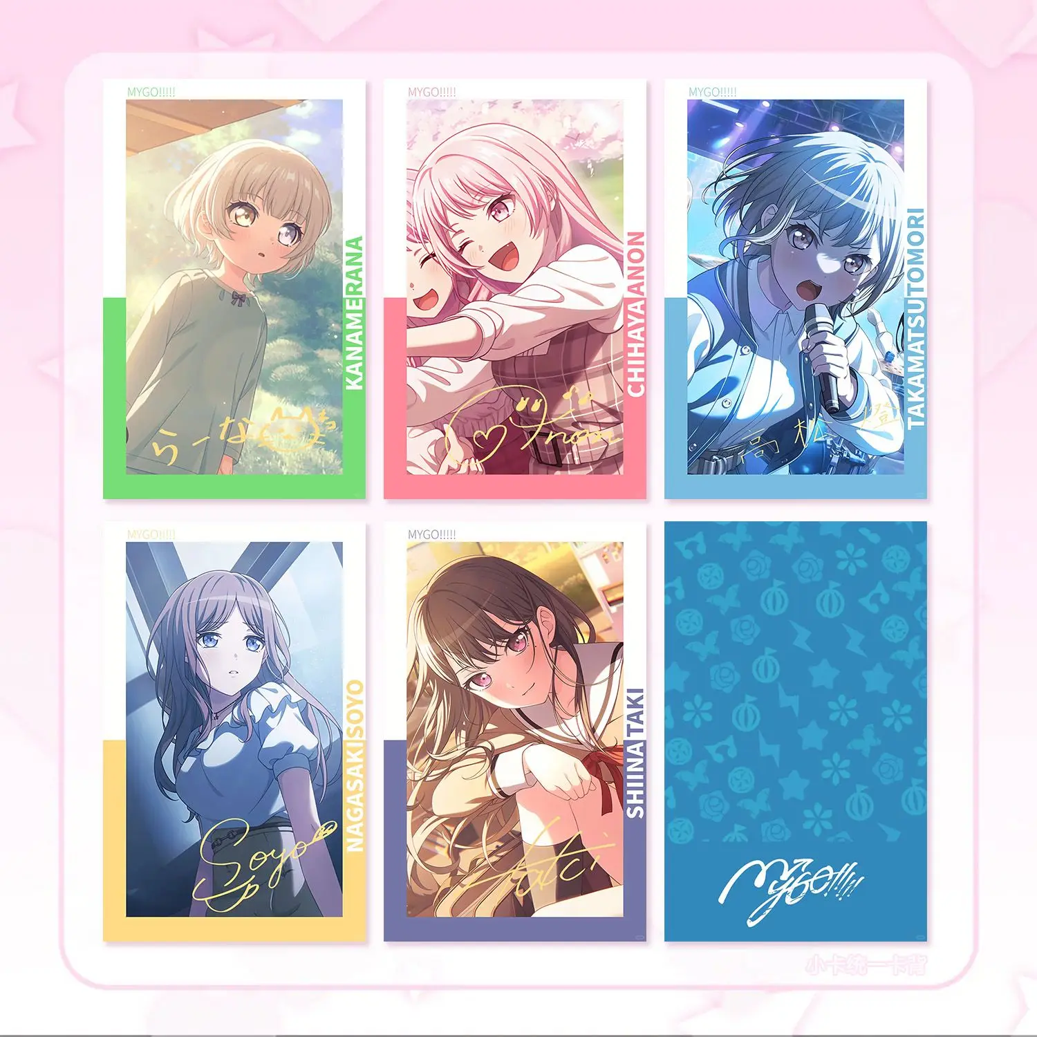 

5 шт. аниме BanG Dream Anon Chihaya Takamatsu Tomori косплей фотокарта маленькая открытка студенческие канцелярские принадлежности коллекционные подарки на день рождения