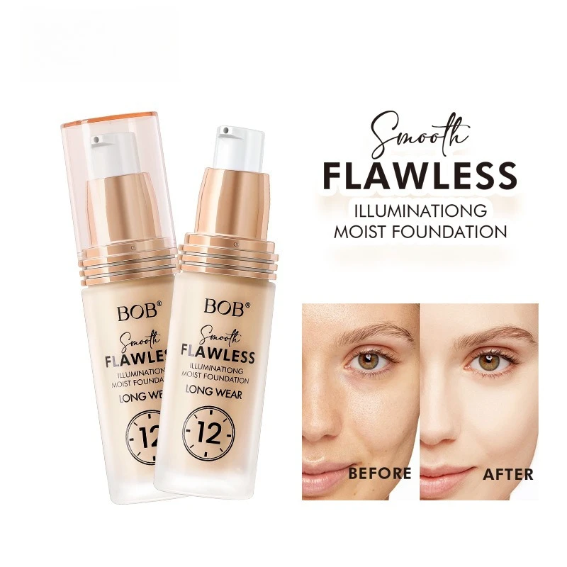 

Lightweight Foundation with Flawless Coverage, Long-lasting Wear, and Hydrating Formula. Matte Finish with Moisturizing