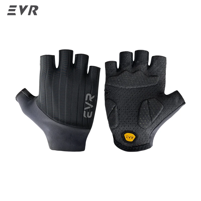 EVR Heren Zomer Fiets Handschoenen Halve Vinger MTB Racefiets Handschoenen Anti-Slip Schokabsorberende Gel Pad Fiets Handschoenen
