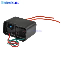 60KV High-voltage Generator Step up Ignition Coil DC3.7-6V Booster Ignition Coil Pulse Power Module Square Strong Arc Generator