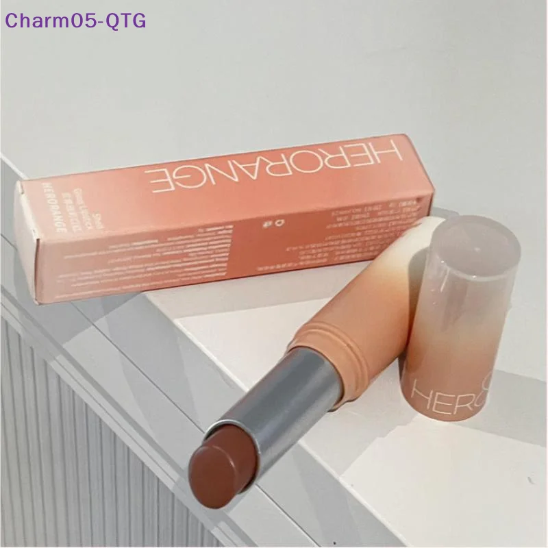 Herorange sólido brilho labial geléia cerejas vermelho matiz labial claro duradouro hidratante batom espelho antiaderente copo batom maquiagem