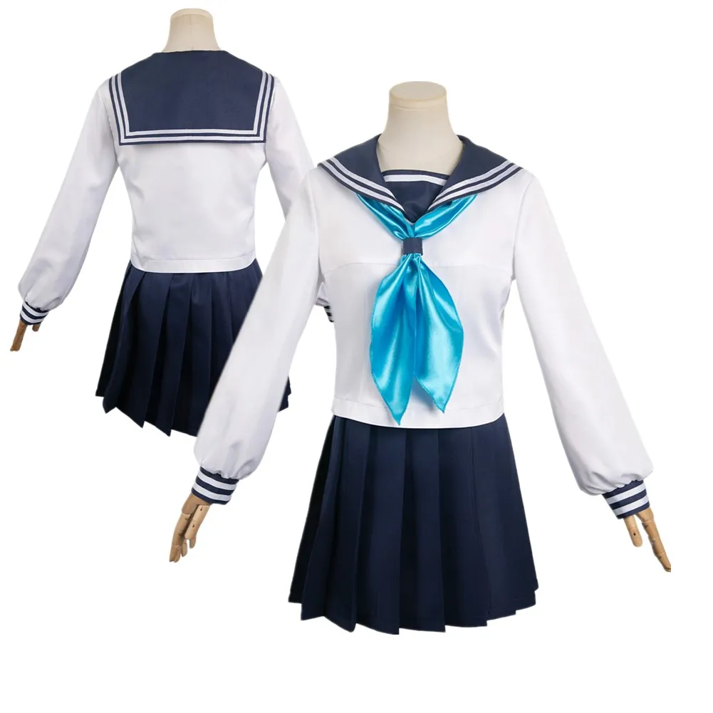 Halloween Nokonoko Koshitantans Shikanoko Koshi Torako Cosplay JK School Uniforms Skirt Socks Costume Female Carnival Party Suit