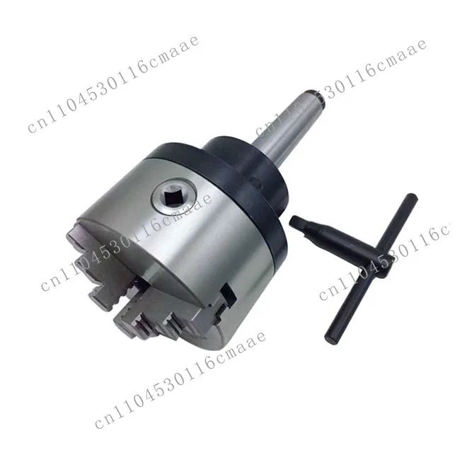 Industrial lathe accessories for metalworking, precision 3-jaw chuck cast iron durable self-centering clamping tool