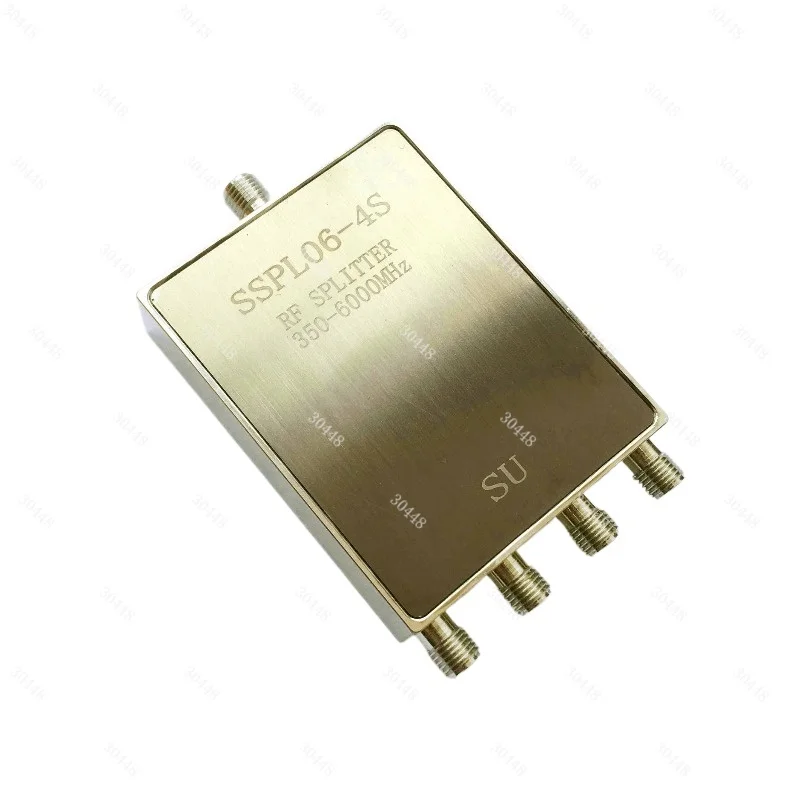 

4-полосный радиочастотный делитель мощности, разветвитель 350 МГц-6 ГГц SMA, женский широкополосный объединитель сигнала, распределитель для Wi-Fi GPS LTE 4G 5G
