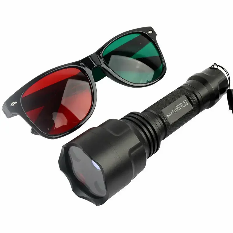 Worth 4 Dot Test W4LT Flashlight Strabismus Amblyopia Optometry ARC Tool with Red Green Glasses