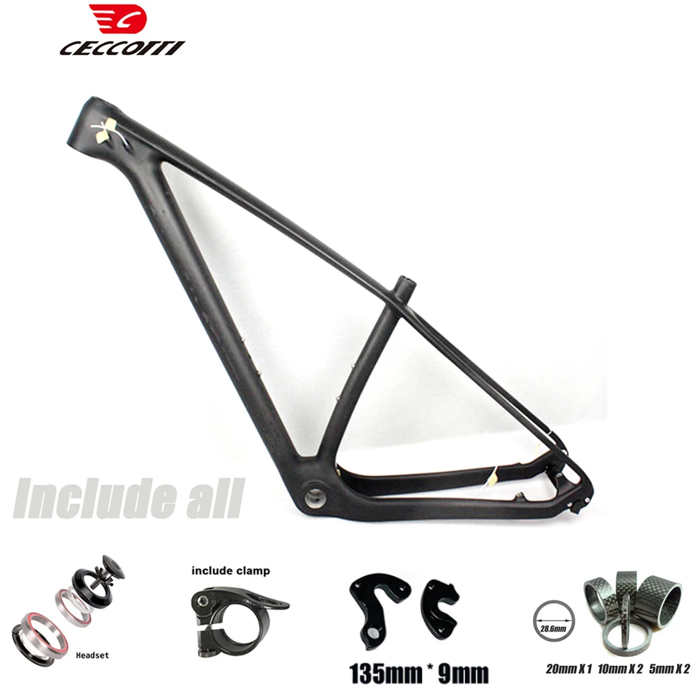 Full Carbon Mountain Bicycle Frameset, 29er MTB Frame, T1000, Promotion Sales MTB 29