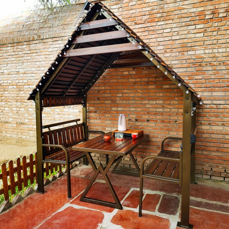 

Small wooden house, courtyard, garden, pavilion, outdoor villa, courtyard, rooftop terrace, tourist area, outdoor design,