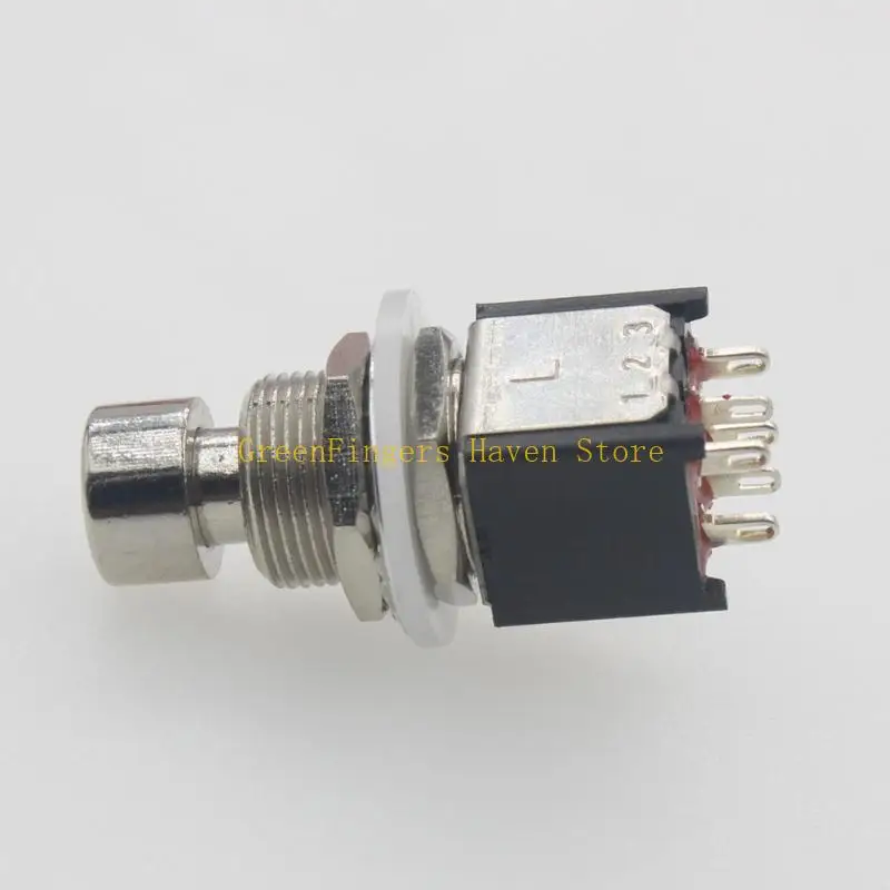 F68D Stomps Foot Pedal Switches DPDT 6 Pin Box Stomps Foot Switches