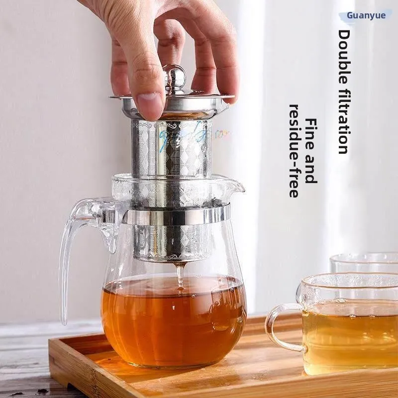 Multi-Purpose Tea Strainer Set Stainless Steel 304 Home Use Tea Brewing Filter Cup Tea Making Tool Kit for Brewing And Filter...