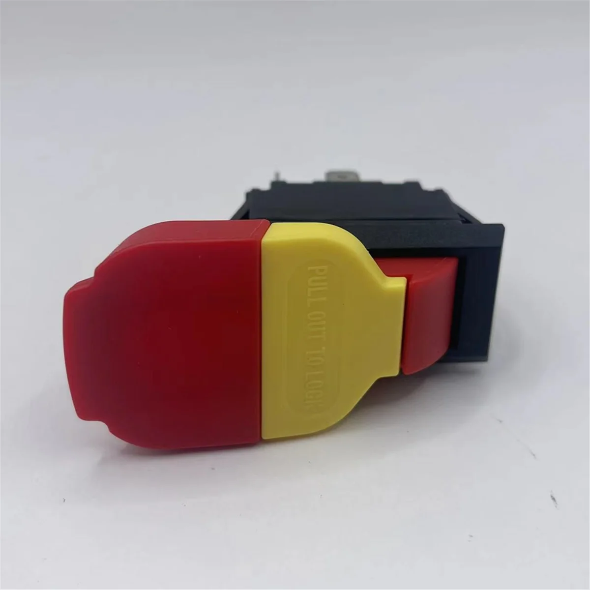 MLGB 125/250V 4 pines interruptor de botón electromagnético interruptores de llave apagados interruptores bipolares de un solo tiro HY18