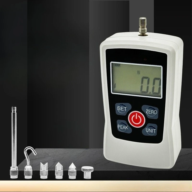 Digital Push Pull Force Gauge Tensile Compression Tester for Spring Fabric Pull-out Strength Inspection