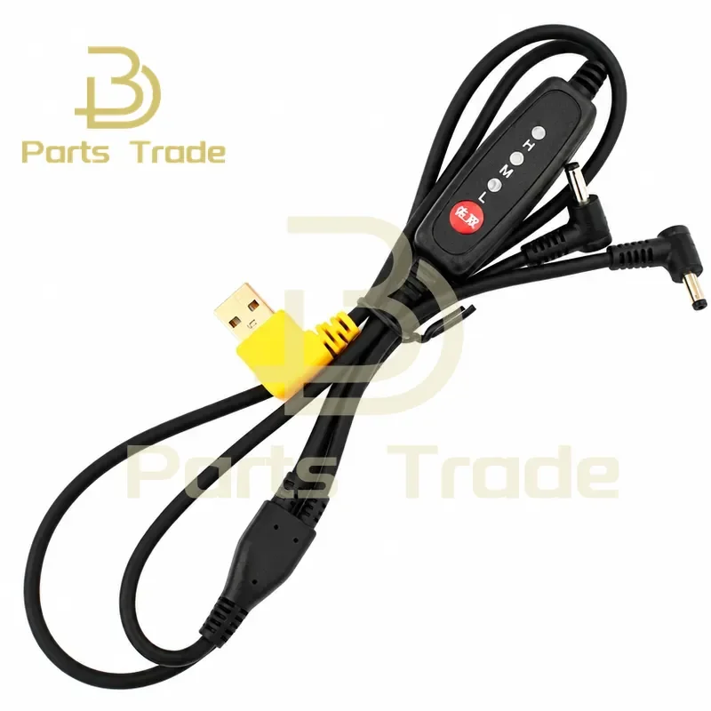 5V Three Wire Connection Cable for Summer Cooling Air Conditioning Clothing Fan Clothes Accessories USB Adjusting Gear Line