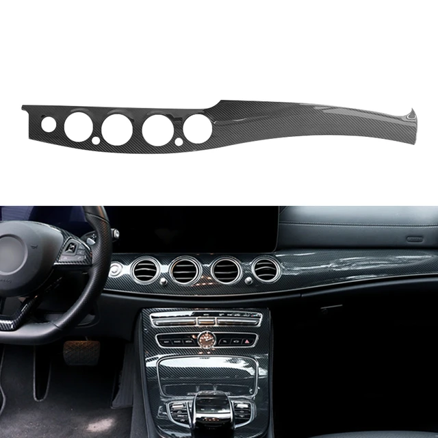 For Mercedes E Class W213 V213 S213 C238 A238 Real Dry Carbon Dashboard  Panel Interior Trim Cover - AliExpress