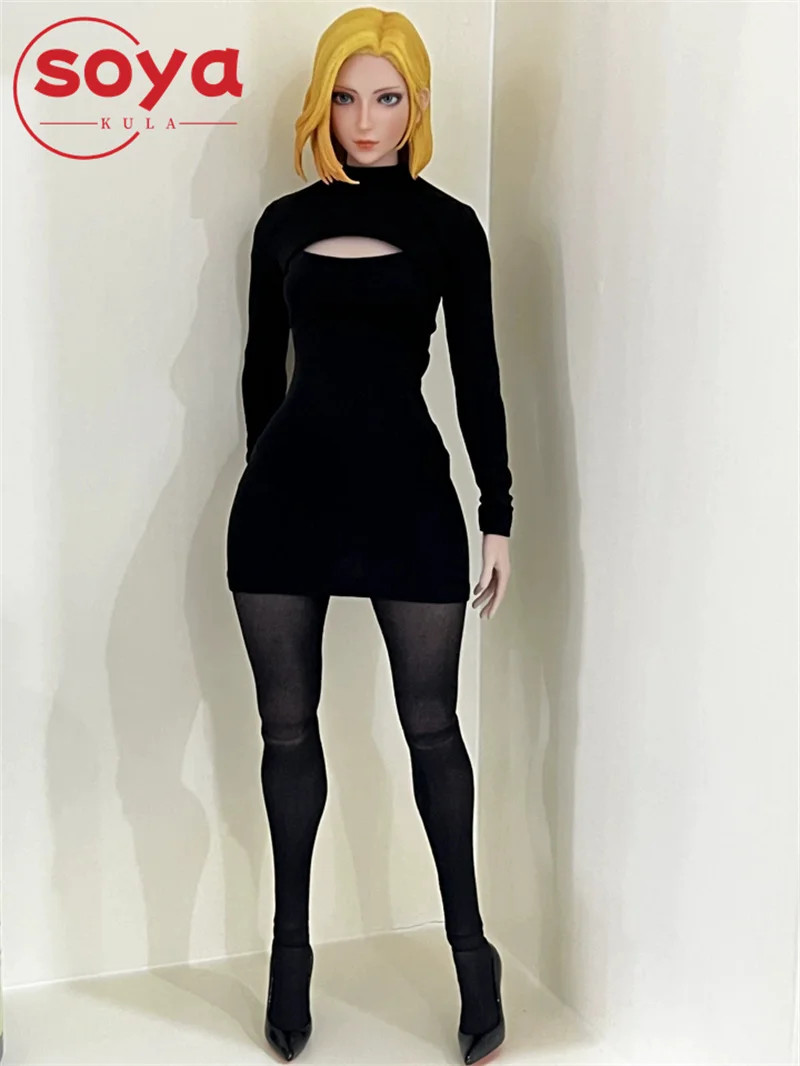 1/6 1/12 Scale Female Open Chest Dress Clothes Model Fit 12-inch 6-inch Soldier Action Figure Body Dolls