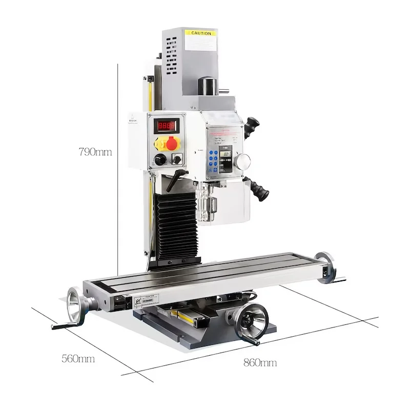 Brushless Motor DIY Metal Drilling and Milling Machine