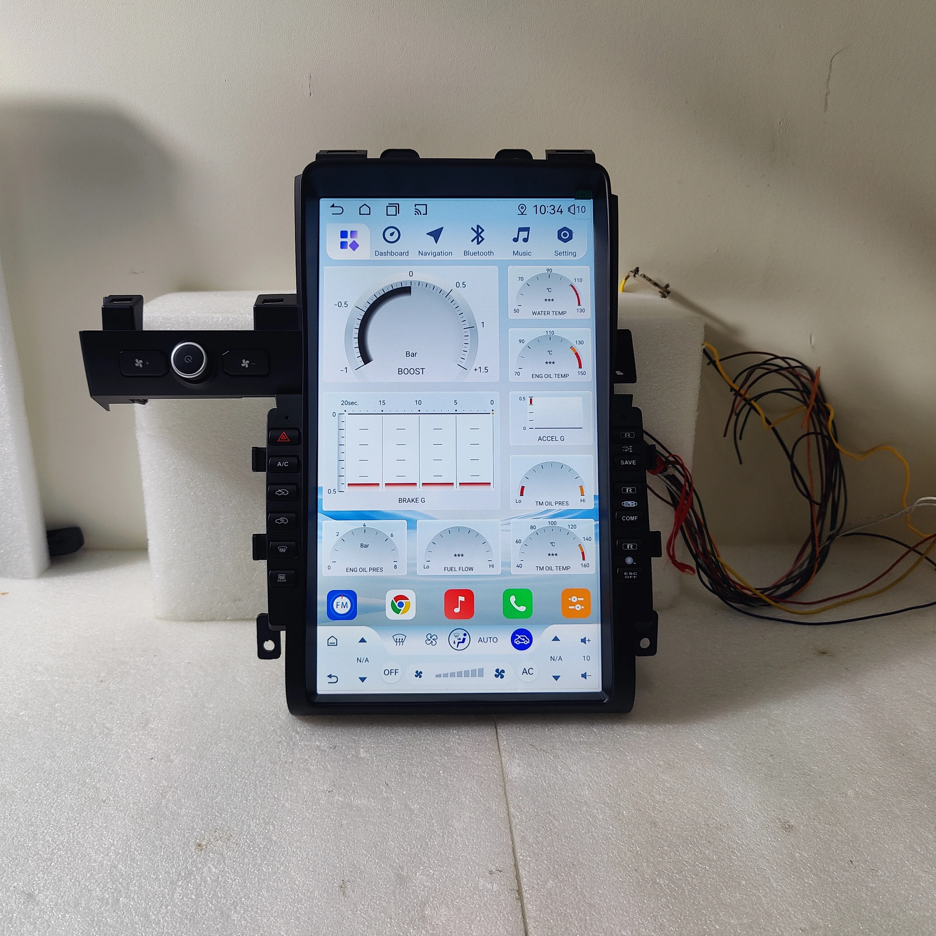 

Car Radio For Nissan GT-R GTR R35 2007 2008-2022 2023 Car Dashboard Video Player Stereo Auto GPS Carplay Unit Digital Cluster