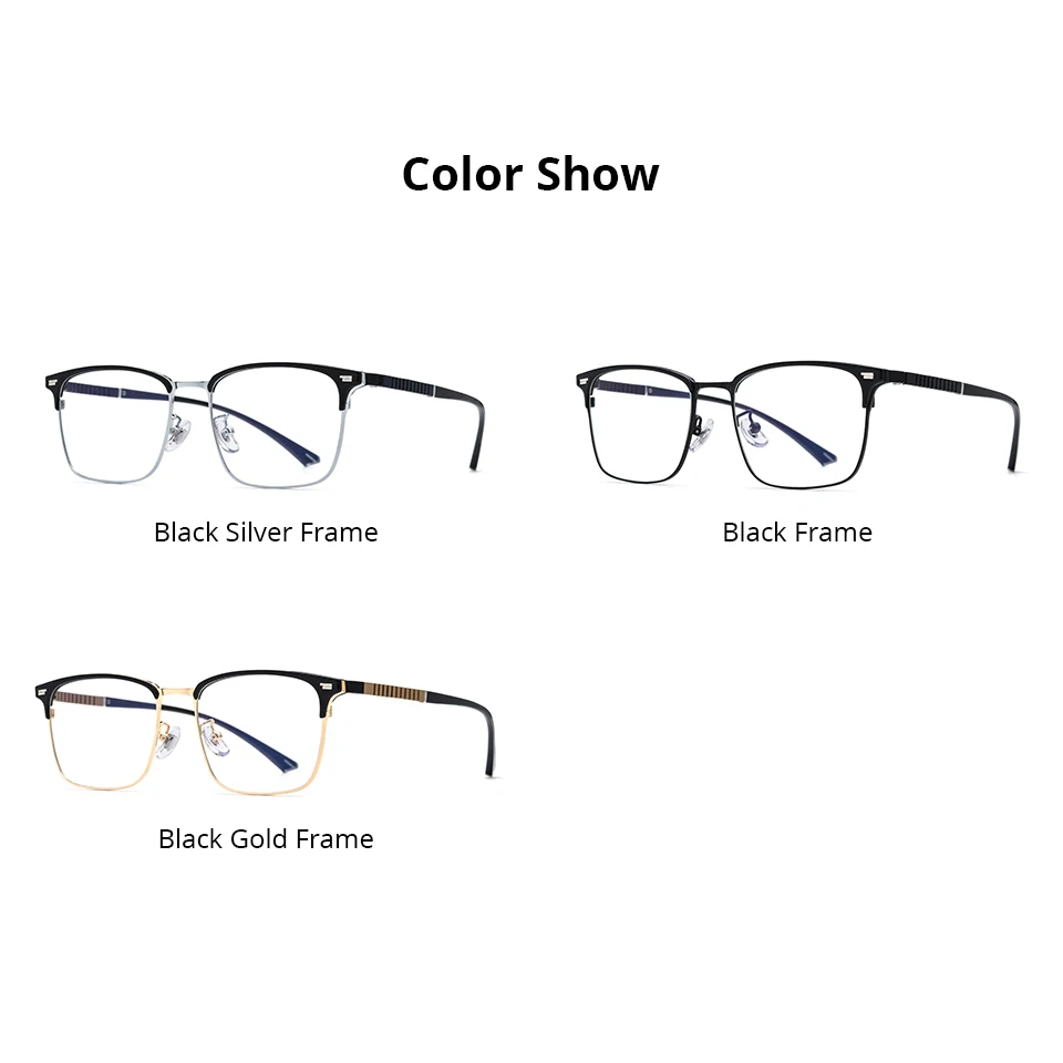 NIANZHEN Titanium Alloy Eyeglasses Frame Men Square Brand Design Glasses Women Ultralight-Weight Retro Eyewear Spectacles 99070