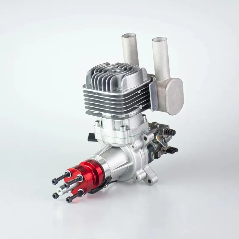 RCGF 35cc Rear Exhaust Pipe Petrol/Gas Oline Engine for RC Gas Airplane Model Two Strokes Single Cylinder Natural Air Cooling