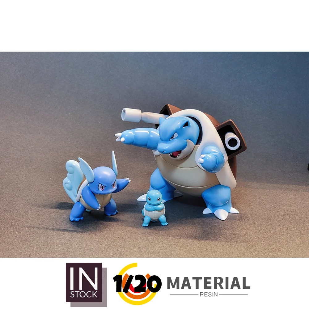 

[IN STOCK] 1/20 Resin Figure [ACE] - Squirtle & Wartortle & Blastoise