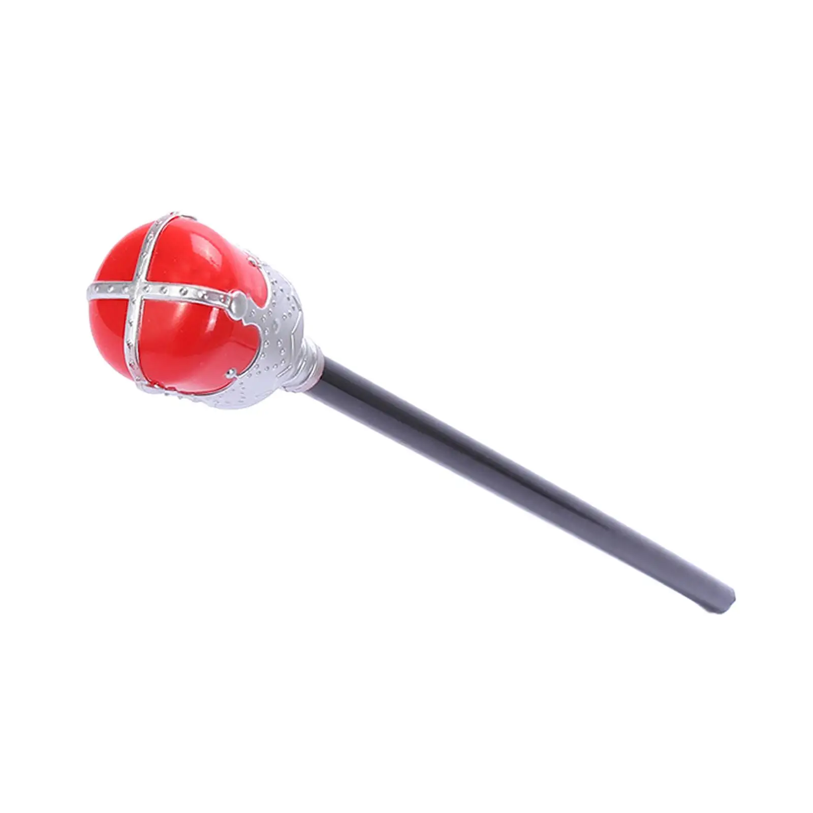 

Универсальный реквизит в виде королевского скипетра, аксессуар для костюма на Хэллоуин, прочный пластик, для театральных постановок и костюмированных мероприятий