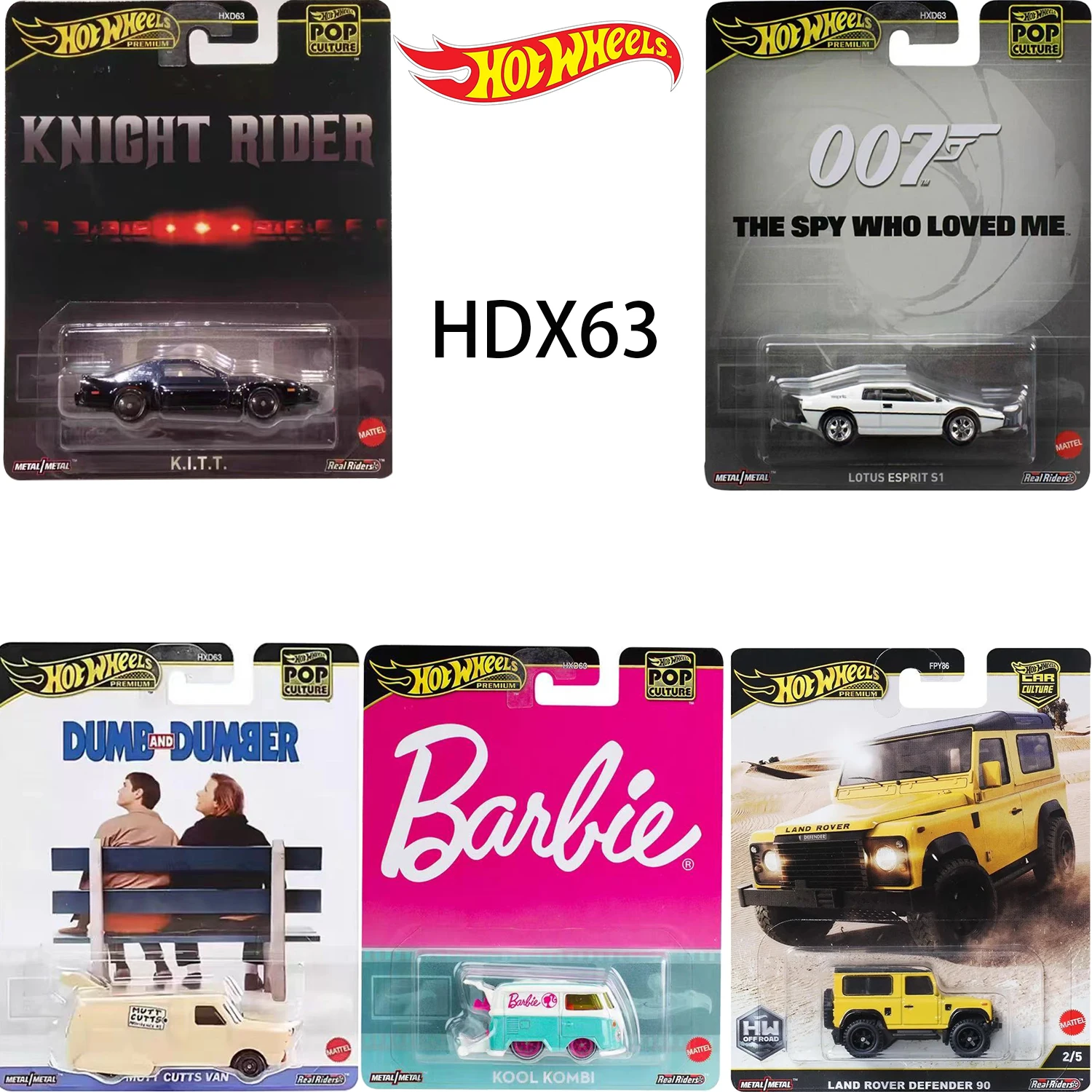

2025 Hot Wheels 1:64 Scale Dumb and Dumber Car Culture FPY86 HXD63 Alloy Limited Collection Off-Road Vehicle Toy