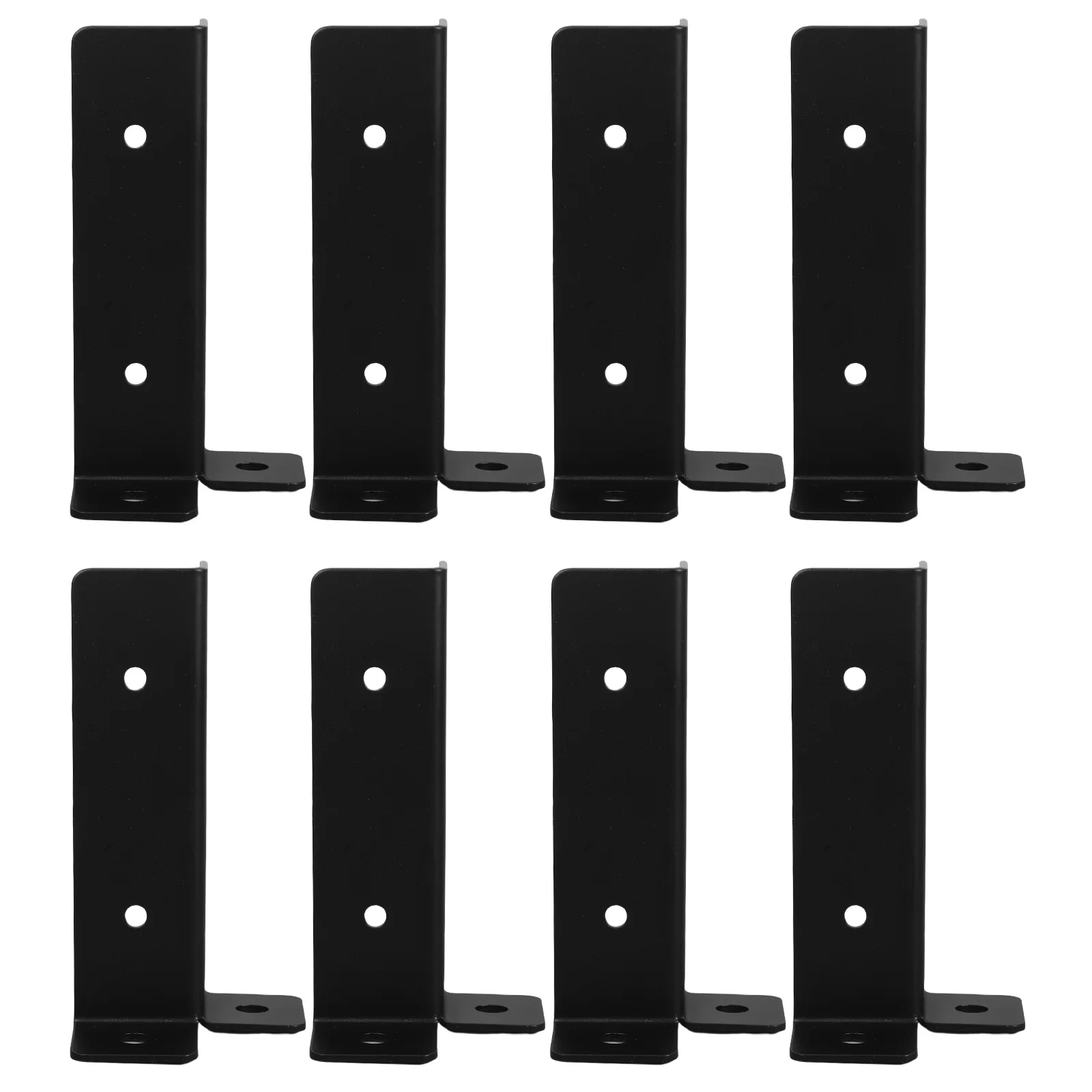 

8pcs Wooden Post Base Plate Sturdy Gazebo Support Bracket For Deck Shed Fence Railing Outdoor Use Durable Anchor Bracket