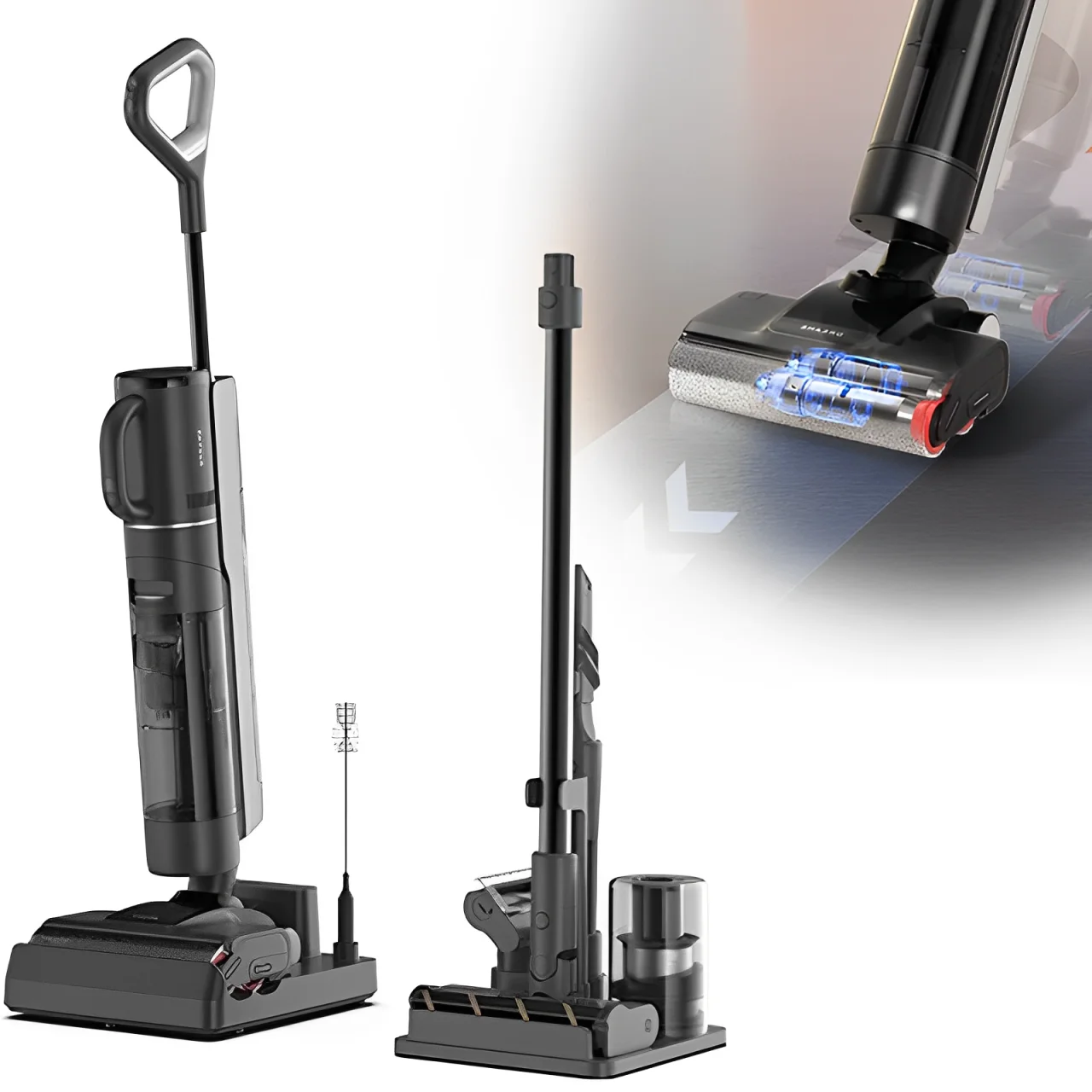

Dreame Cordless 5-in-1 H30 Proplusmix Floor Scrubber 60℃ Hot Water Sterilization Wet and Dry Vacuum Cleaner for Hotels