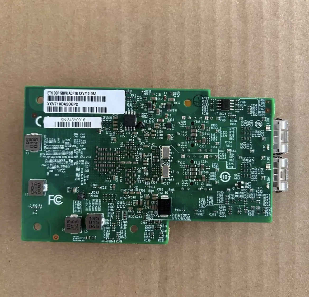 ДЛЯ Intel XXV710-DA2-OCP2 25GbE двойной порт SFP28 Ethernet серверный сетевой адаптер