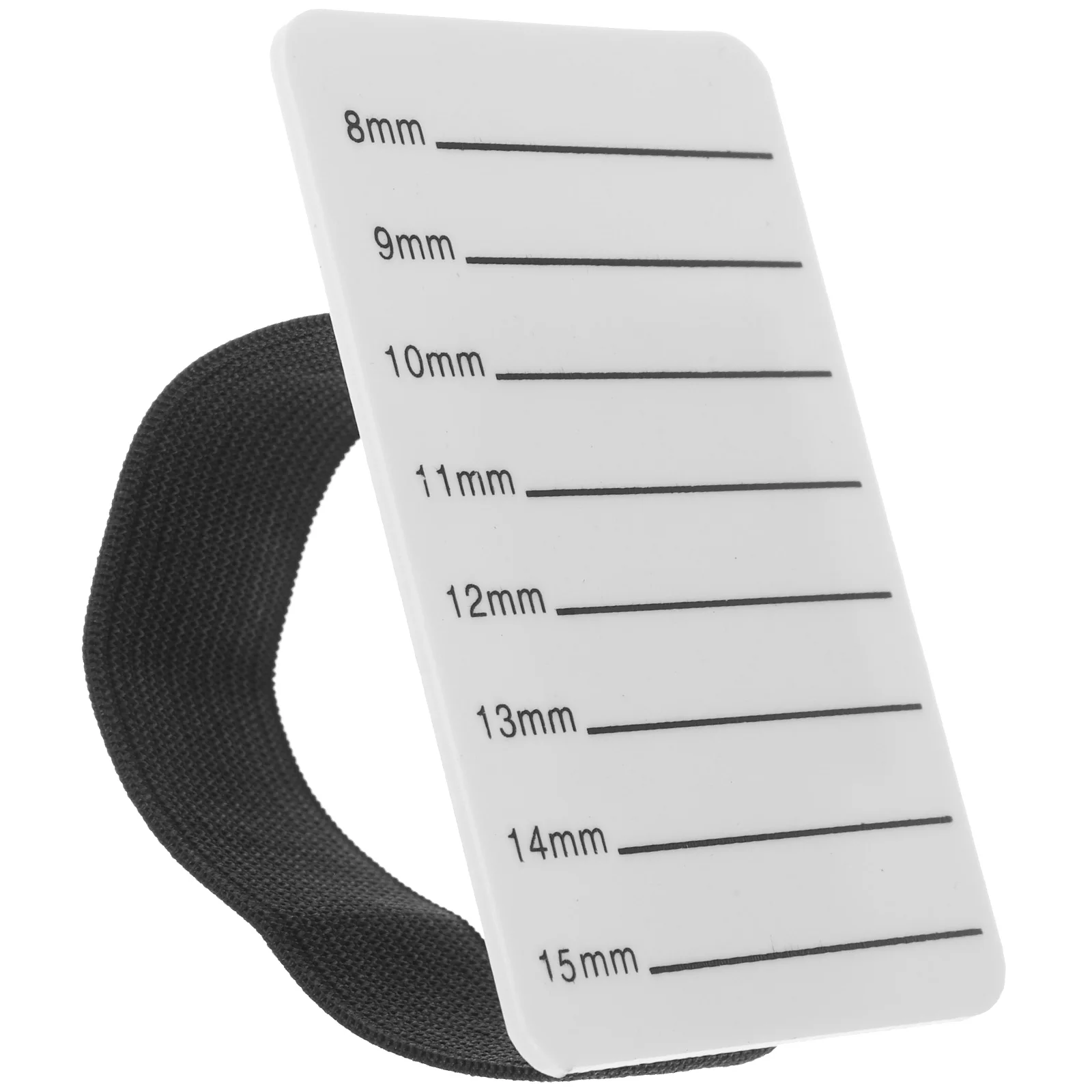 

1pc Eyelash Tray 8-15Mm Acrylic Lash Holder Board Smooth Edge Durable Lash Extension Tool For False Eyelashes Grafting Storage