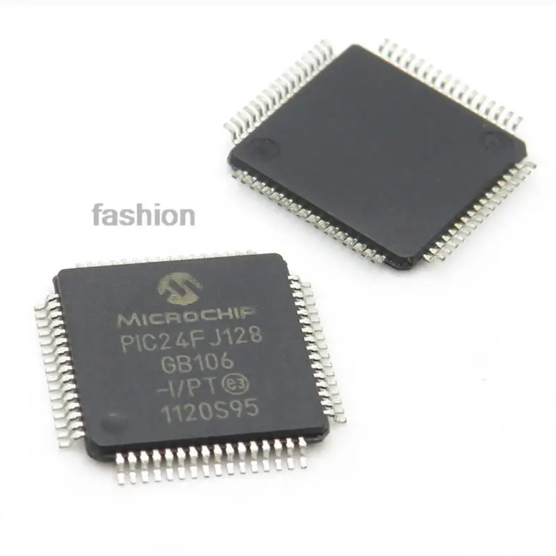 1 Piece PIC24FJ128GB106-I/PT TQFP-64 Silk Screen PIC24FJ128GB106 Chip IC New Original