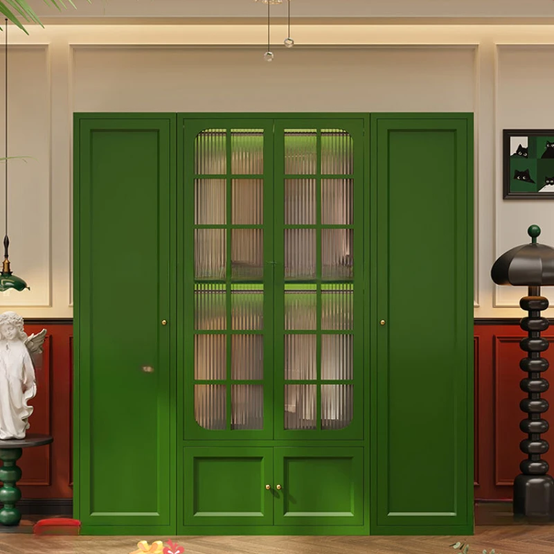 

French Luxury Steel Closet Adult Iron Storage Environment Bedroom Wardrobe Organizer Girls 2025 Armario De Ropa Furniture Home