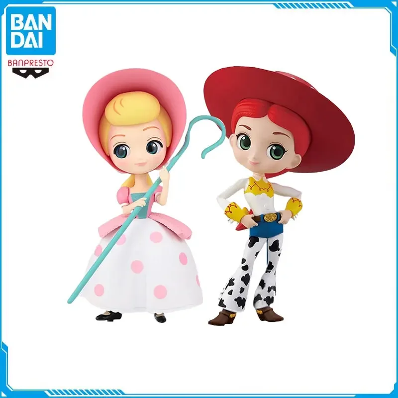 

Original BANDAI Disney Toy Story Figures JESSIE Jessie BoPeep Qposket Action Figure Model Classical Collectibles Children Gift