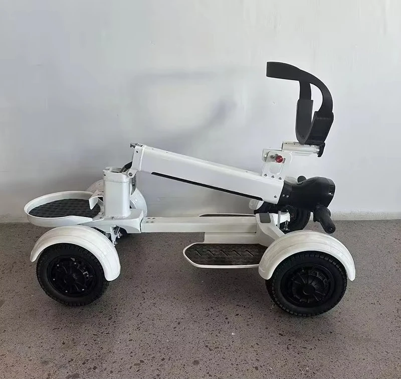 

Electric Golf Carts Solar Powered Buggy with Golf Trolley Four Wheel Golf s