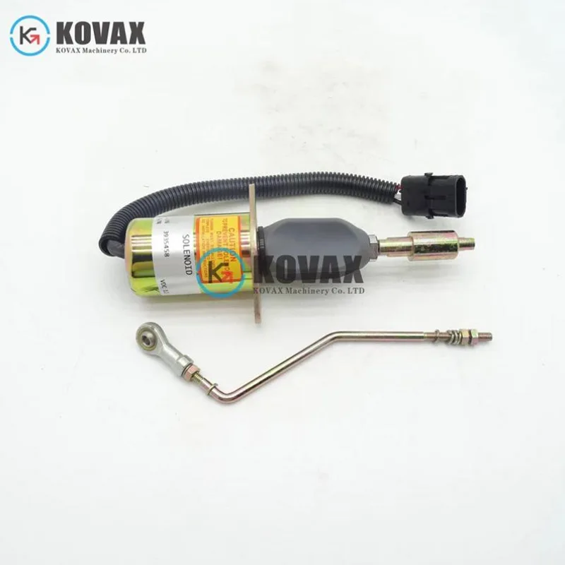 

3935650 SA-4763-12 Flameout Solenoid Valve 12V For Excavators