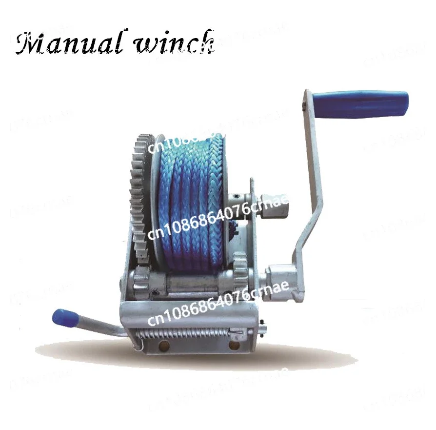 1600bl 700kg Portable Hand Winch Yacht Winch